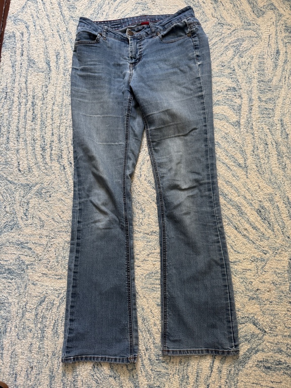 Y2K Liverpool Beatles Rita boot cut Jeans 4/27
